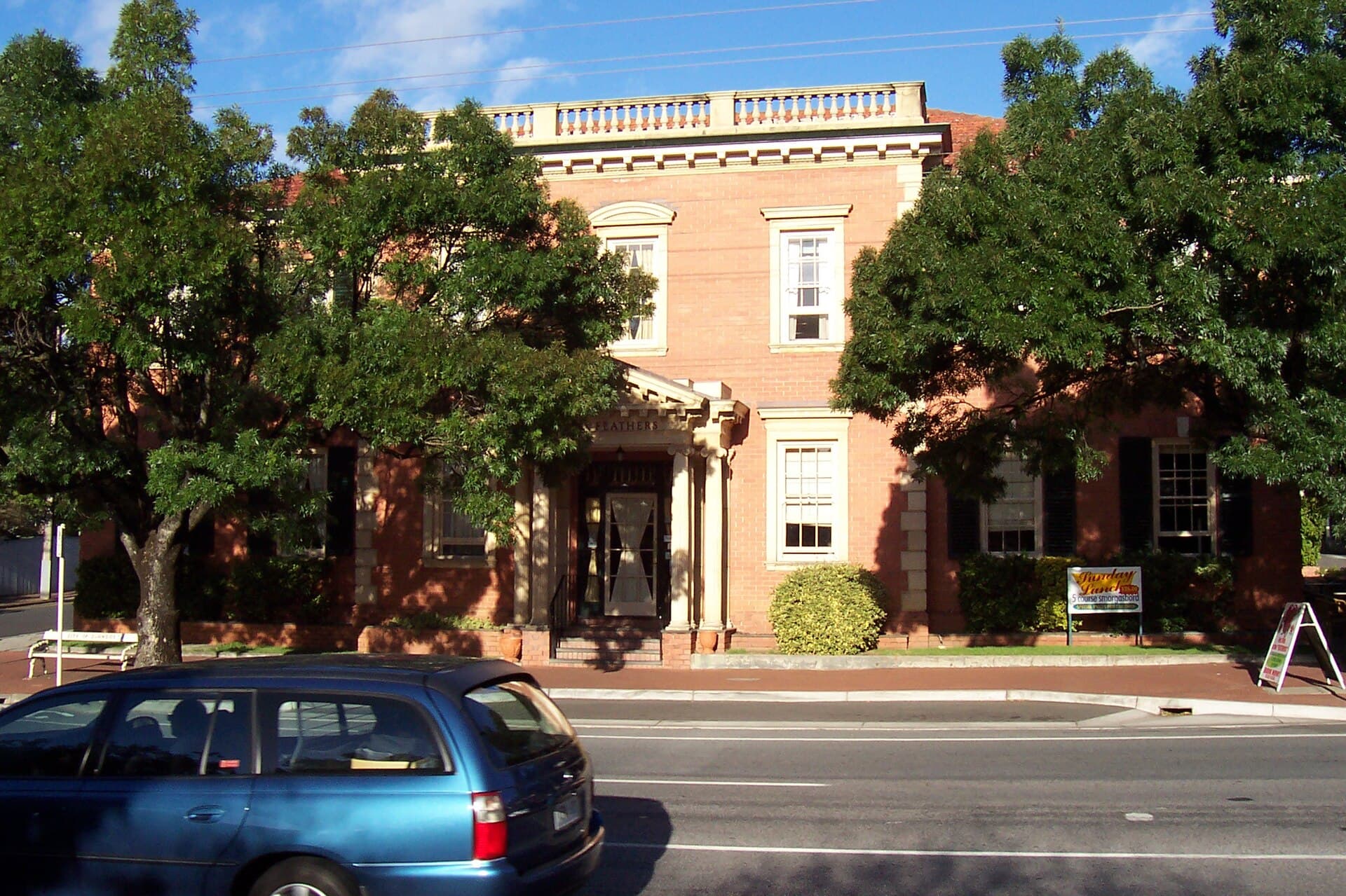 Burnside leafy eastern Adelaide suburb, chauffeur service area