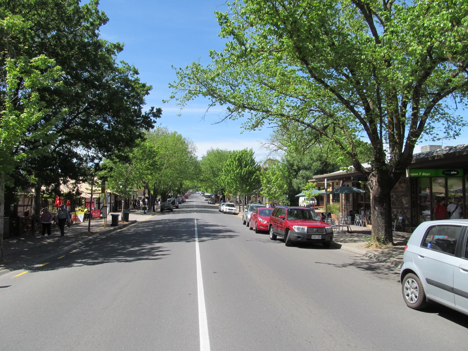 Hahndorf Main Street German heritage village, Adelaide Hills chauffeur stop